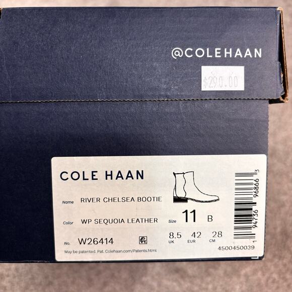 NWT! Cole Haan River Chelsea Bootie Waterproof Size 11 - Picture 3 of 9